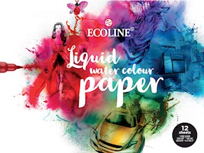 Ecoline Watercolour Paper A3, 290g, 12 de foi