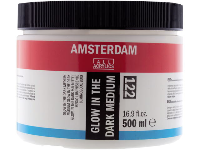 Amsterdam medium strălucitor în întuneric 122 - 500 ml