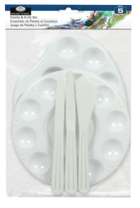 Set de palete și spatule Royal & Langnickel - set de 5 buc