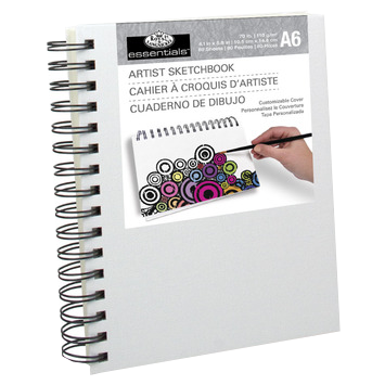 Royal & Langnickel Canvas sketch book - A6, 80 de coli