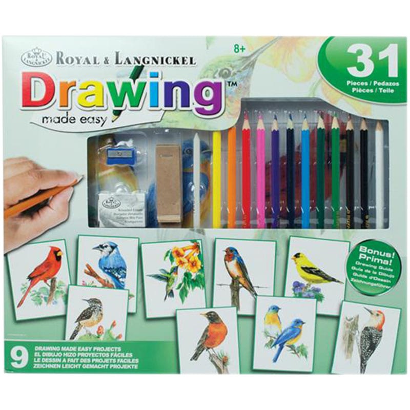 Setul creativ pentru desen - Drawing Made Easy