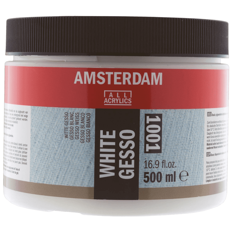 Amsterdam Gesso alb 1001 - 500 ml