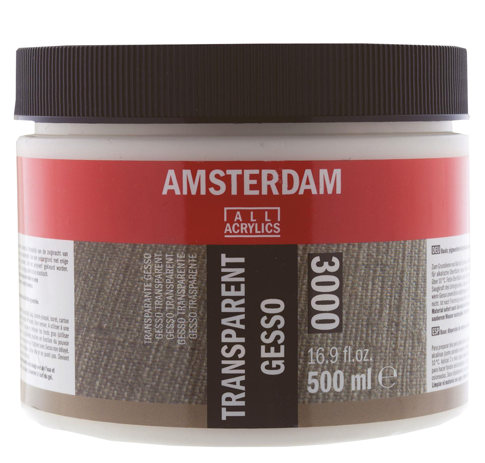 Amsterdam Gesso transparent 3000 - 500 ml