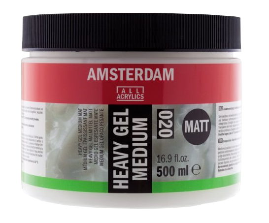 Amsterdam medum gel gros mat 020 - 500 ml