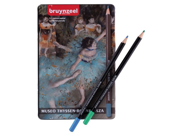 Pastel creioane Bruynzeel Thyssen-Bornemisza National Museum - 12 buc