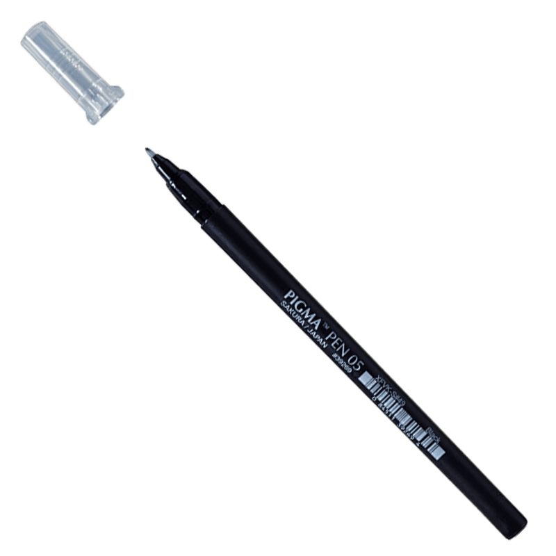 Sakura Pigma Pen - Negru - 05 - 0.3mm