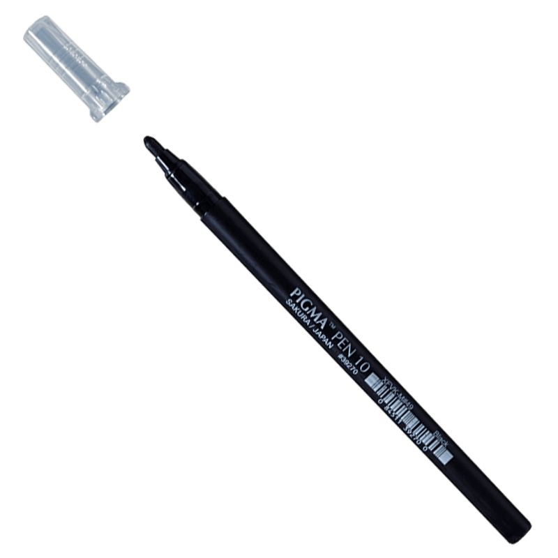 Sakura Pigma Pen - Negru - 10 - 0.7mm