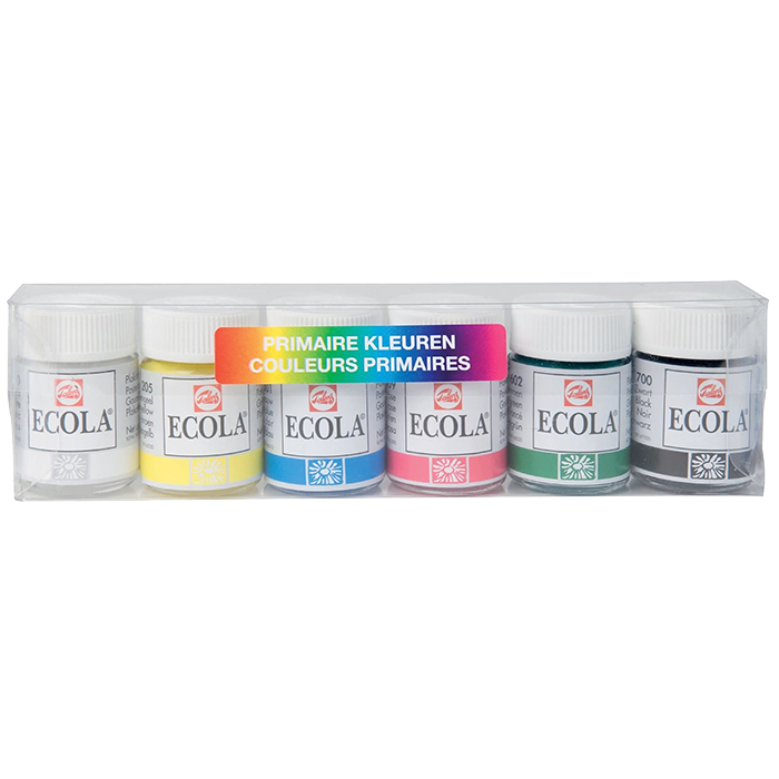 Ecola Poster Paint set culori primare - 6 x 16 ml