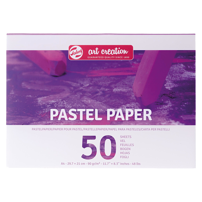 ArtCreation Bloc de hârtie pastel 90g/50 coli - A4