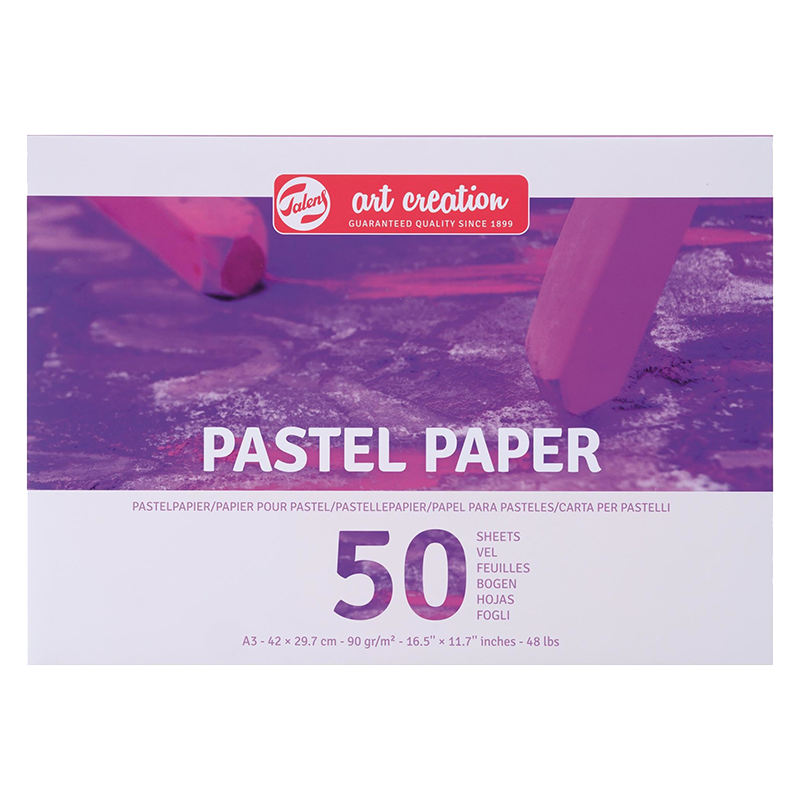 ArtCreation Bloc de hârtie pastel 90g/50 coli - A3