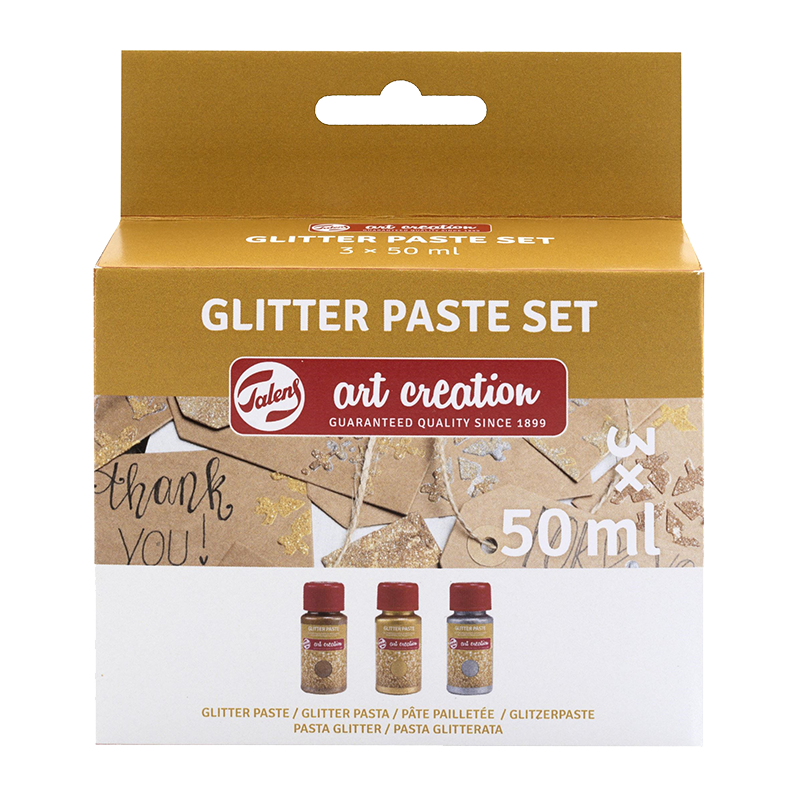 Set de paste strălucitoare Art Creation - 3 x 50 ml