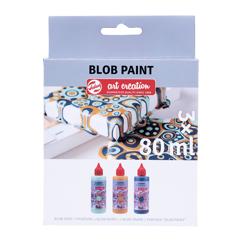 Set de culori Art Creation Blob Paint Mint - 3 x 80 ml