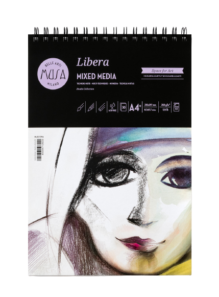 MUSA Libera Mix Media Paper 30 foi/250g - diverse dimensiuni