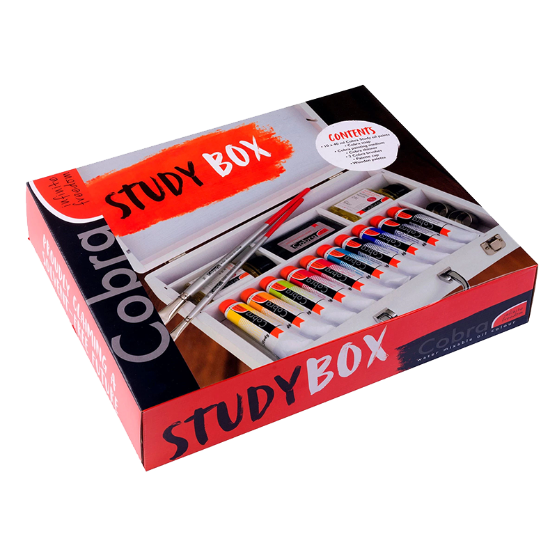 Cobra Study Oil Basic Box 10 x 40 ml + accesorii