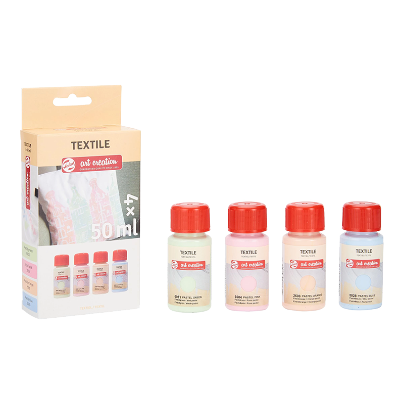 Art Creation Textile set Pastel 4 x 50 ml