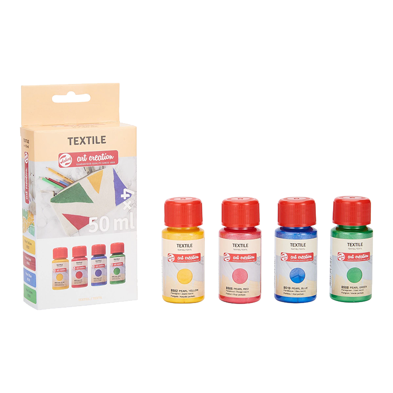 Art Creation Textile set Pearl 4 x 50 ml