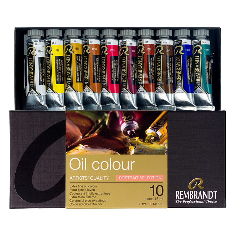 Rembrandt set de culori în ulei 10 x 15 ml - Portrait