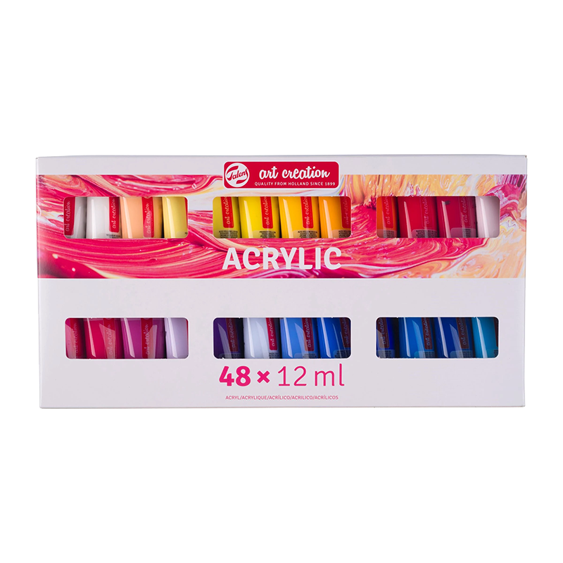 Art Creation set de culori acrilice 48 x 12 ml