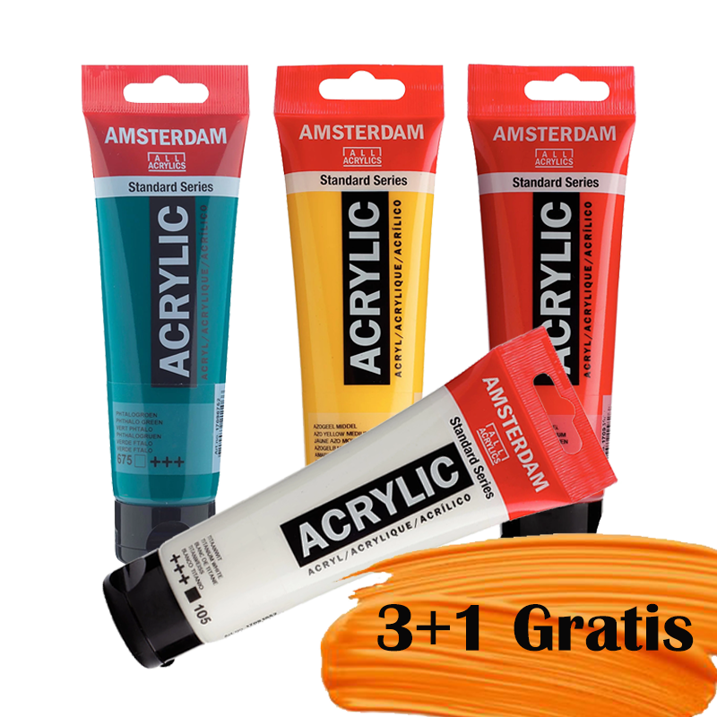 ACȚIUNEA 3+1 GRATUITĂ -  Culori acrilice Amsterdam Standard 20 ml