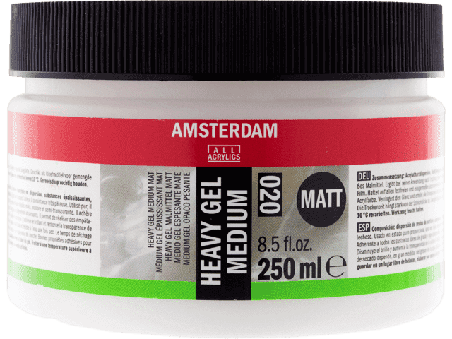 Amsterdam medum gel gros mat 020 - 250 ml