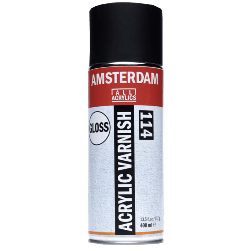 Amsterdam lac lucios în spray pentru acrilic/ulei 114 - 400 ml