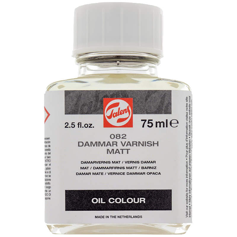 Talens lac de ulei dammar mat pentru ulei 082 - 75 ml