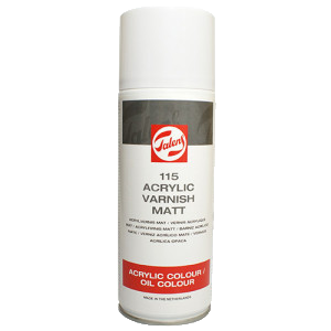 Talens lac mat în spray pentru acril /ulei 115 - 400 ml