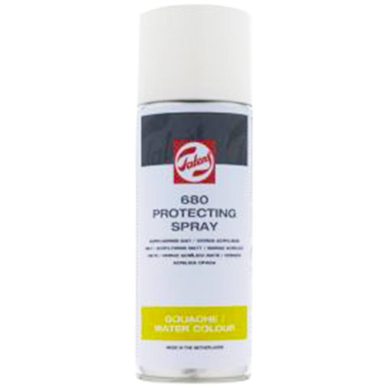 Talens spray de protecție pentru acuarelă, culorile gouache și cerneală - 400 ml