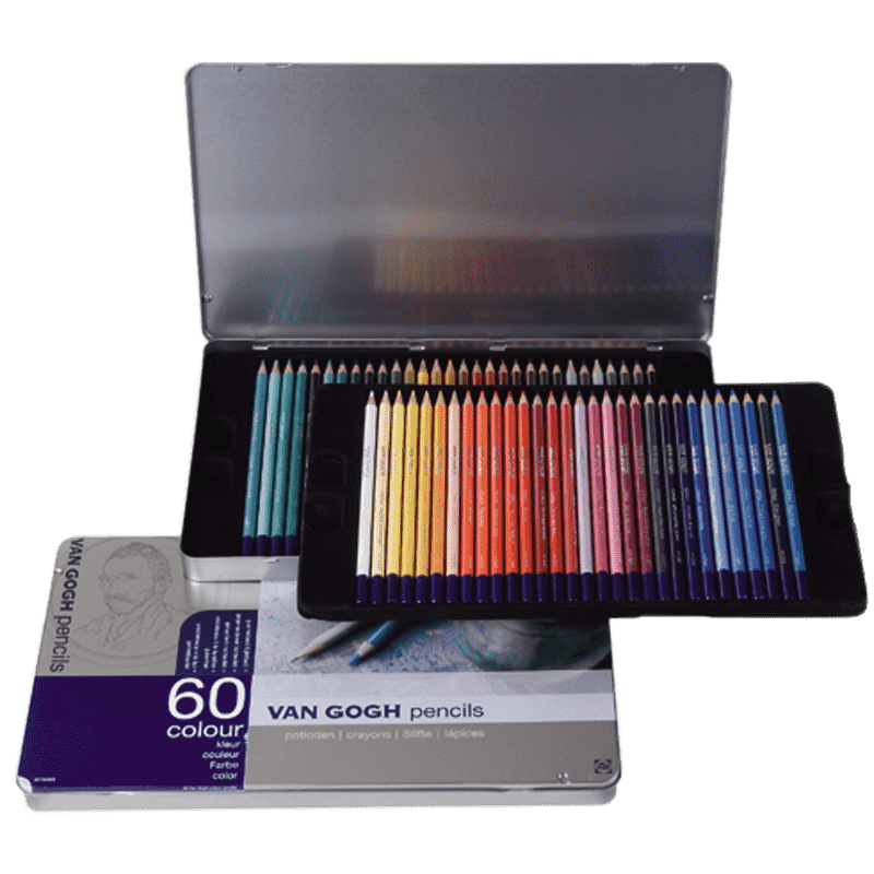 Creioane colorate Van Gogh -  set de 60 buc