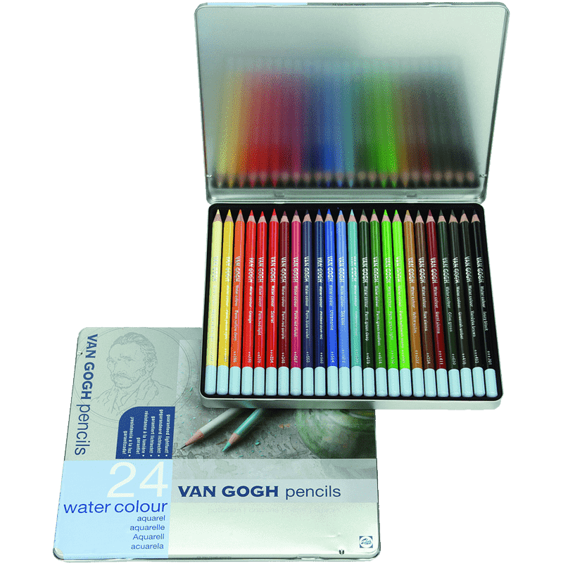 Creione de kacuarelă Van Gogh - set de 24 buc