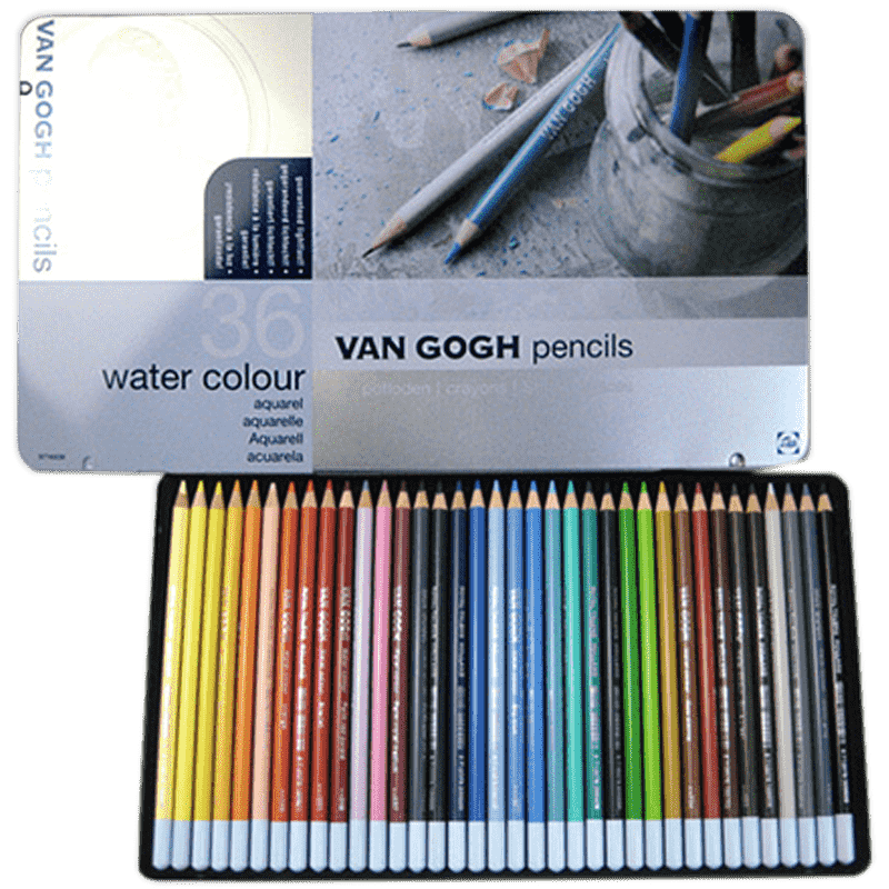 Creione de kacuarelă Van Gogh - set de 36 buc