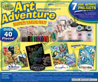 Setul creativ pentru creare Art Adventure – Galbenă