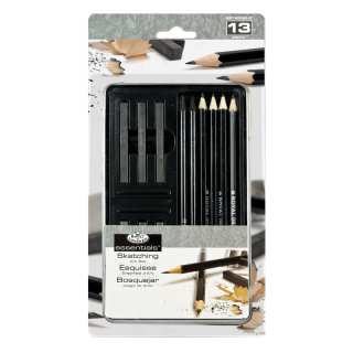 Set de grafit pentru schițe Royal & Langnickel Art Set – set mic de 13 buc